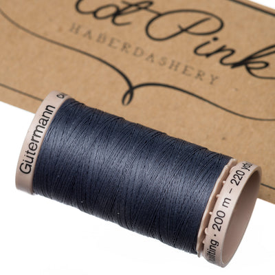 200m Gutermann Cotton Quilting Thread in Blues & Purples 5114