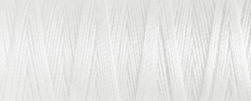 100m Gutermann Denim Strong Cotton Thread in 1016 white