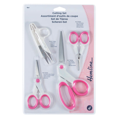 Hemline scissors and snips cutting set