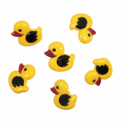 Trimits Novelty Animals Buttons with yellow ducks