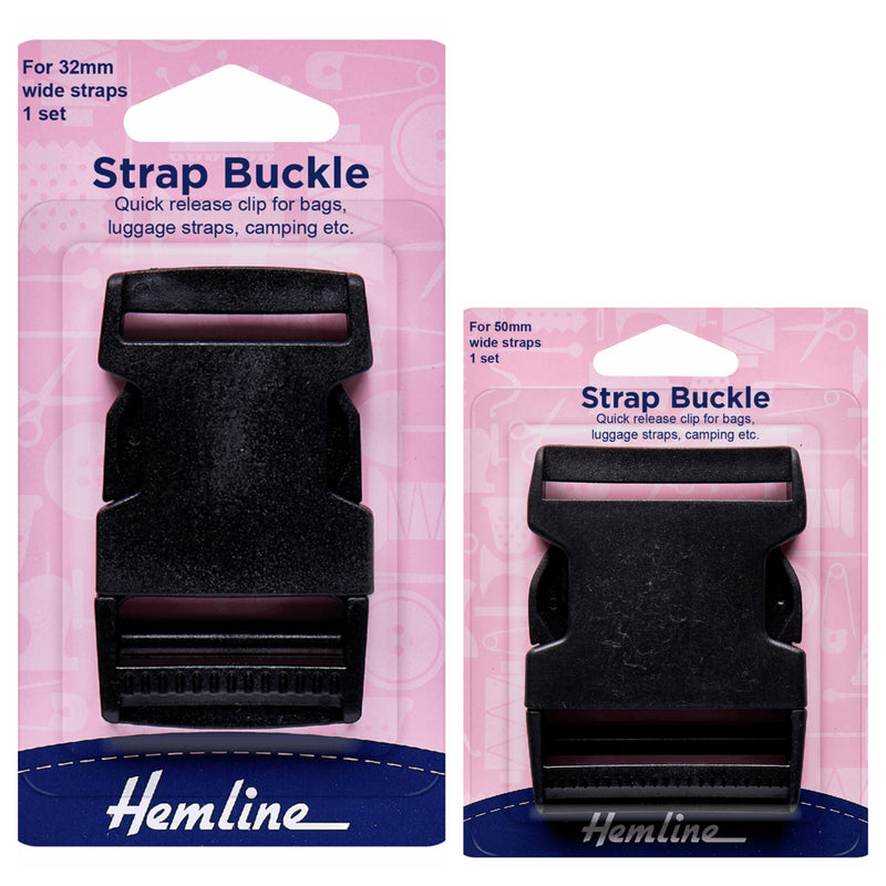 Hemline Strap buckle quick release clip for bags luggage straps and camping