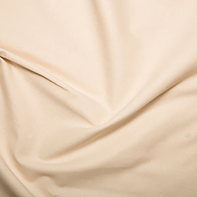 Pre-shrunk Calico 100% cotton plain weave fabric in ivory
