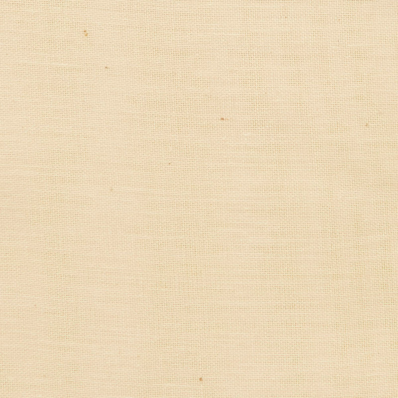 Swatch of 100% cotton fire-retardant muslin extra wide fabric in ivory