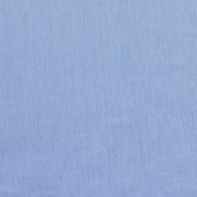 Swatch of washed 100% cotton denim fabric 4oz light weight in light weight
