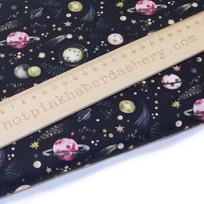 Space galaxy 100% cotton fabric by Chatham Glyn