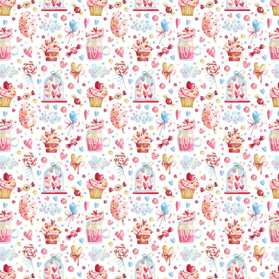 cupcakes and sweet treats fabric