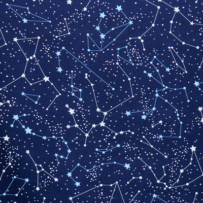 Stars & Constellations - 100% Cotton Poplin Fabric by Rose & Hubble
