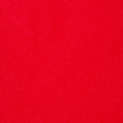 Super Soft Acrylic 9" Felt Fabric Square / 22 cm felt square- Cherry