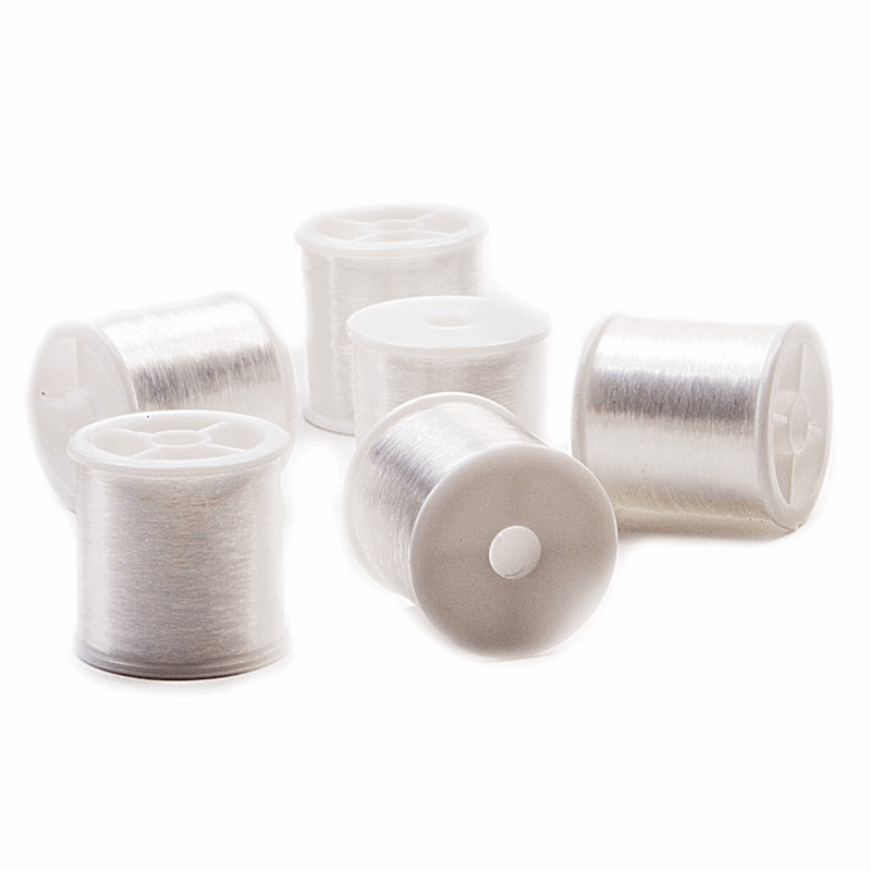 Invisible thread 100m spool for hand or machine sewing.