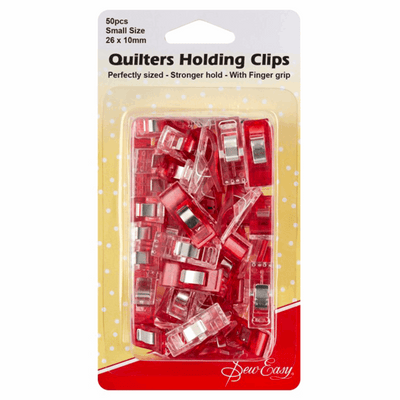 Sew Easy red Quilters Holding Clips