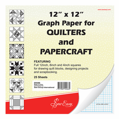 Sew Easy Graph paper for quilters and papercraft