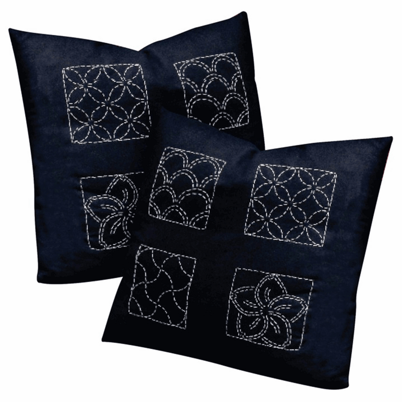 Sashiko Embroidery Cushions