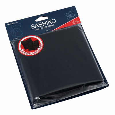 100% Cotton Sashiko Navy Fabric