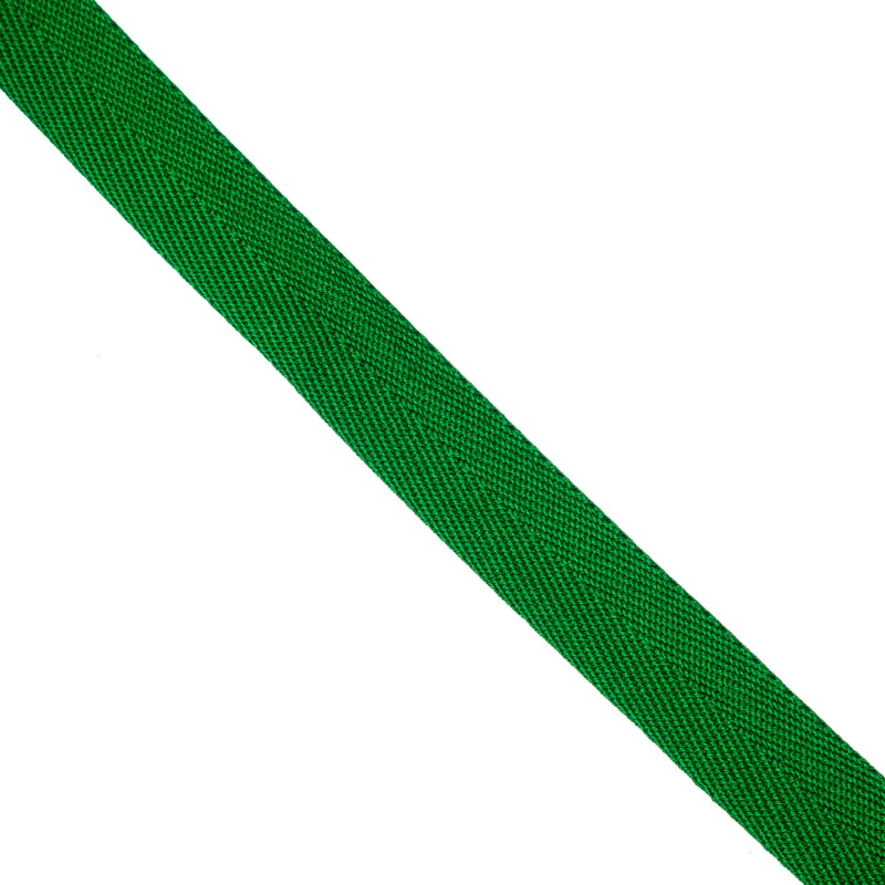 Herringbone Tape 25mm & 38mm in emerald green