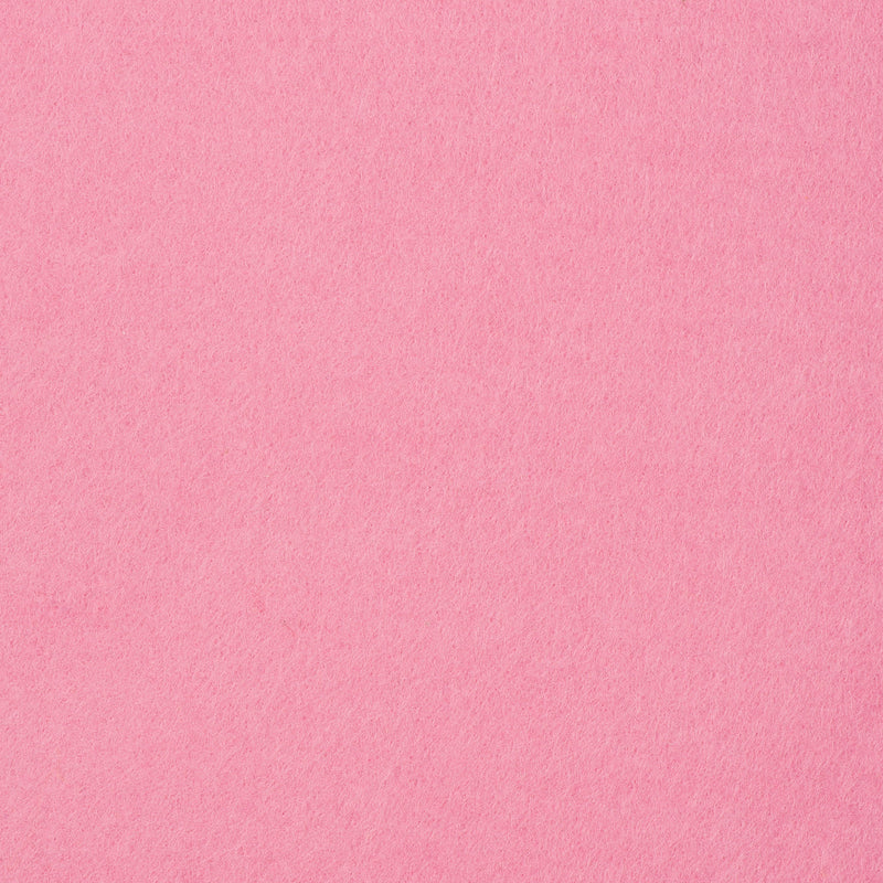 Super Soft Acrylic 9" Felt Fabric Square / 22 cm felt square- Flamingo