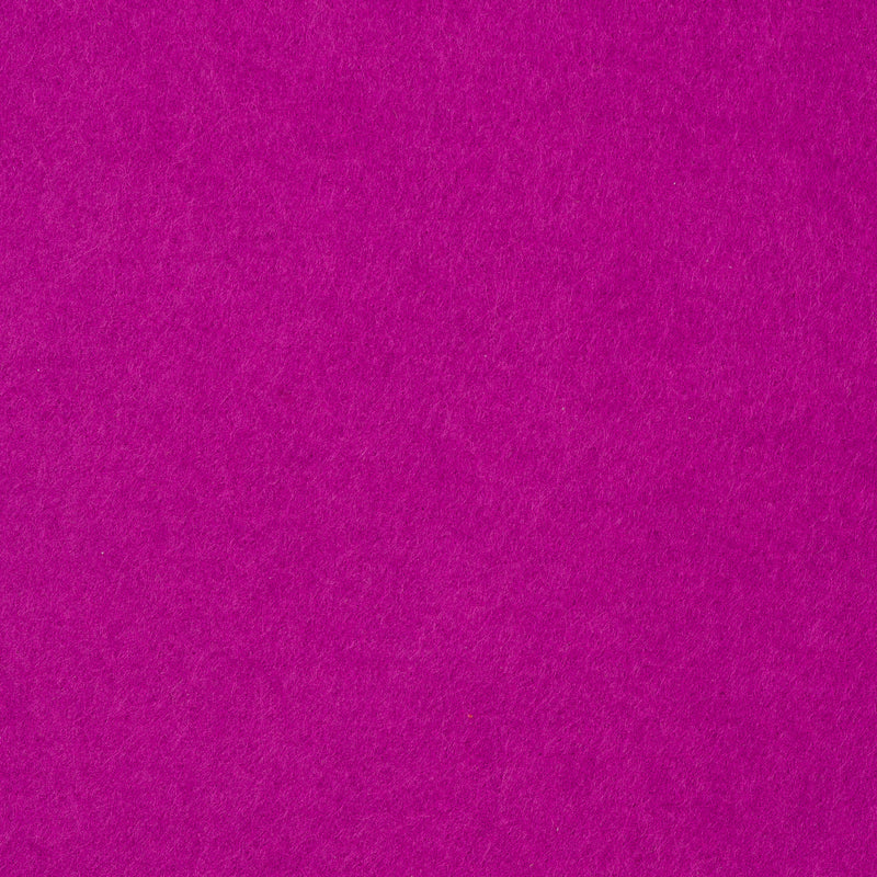 Super Soft 100% Acrylic Craft Felt by the 2.5 meter or 5 meter roll - Fuschia