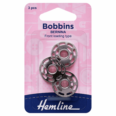 Hemline Bernina Metal Bobbins in 9.1mm