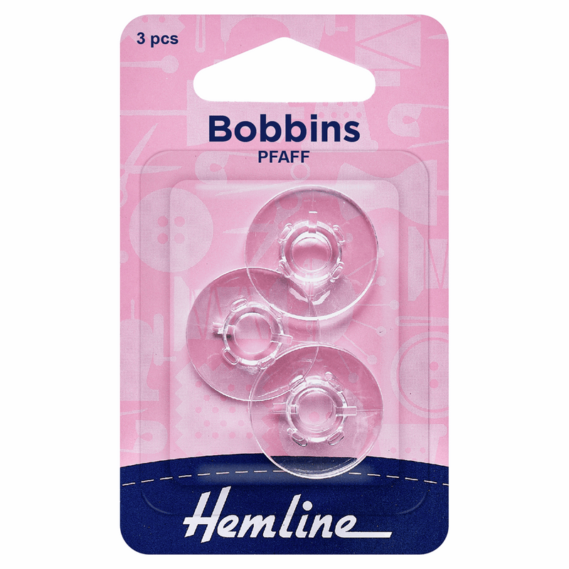 Hemline PFAFF Plastic Bobbins in 8.7mm