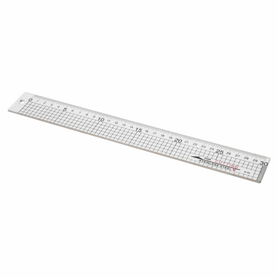 Trimits Stainless Steel Edged Ruler 30cm