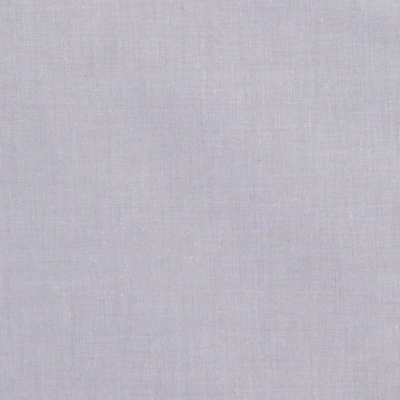 Swatch of yarn dyed 100% cotton chambray soft fabric in grey