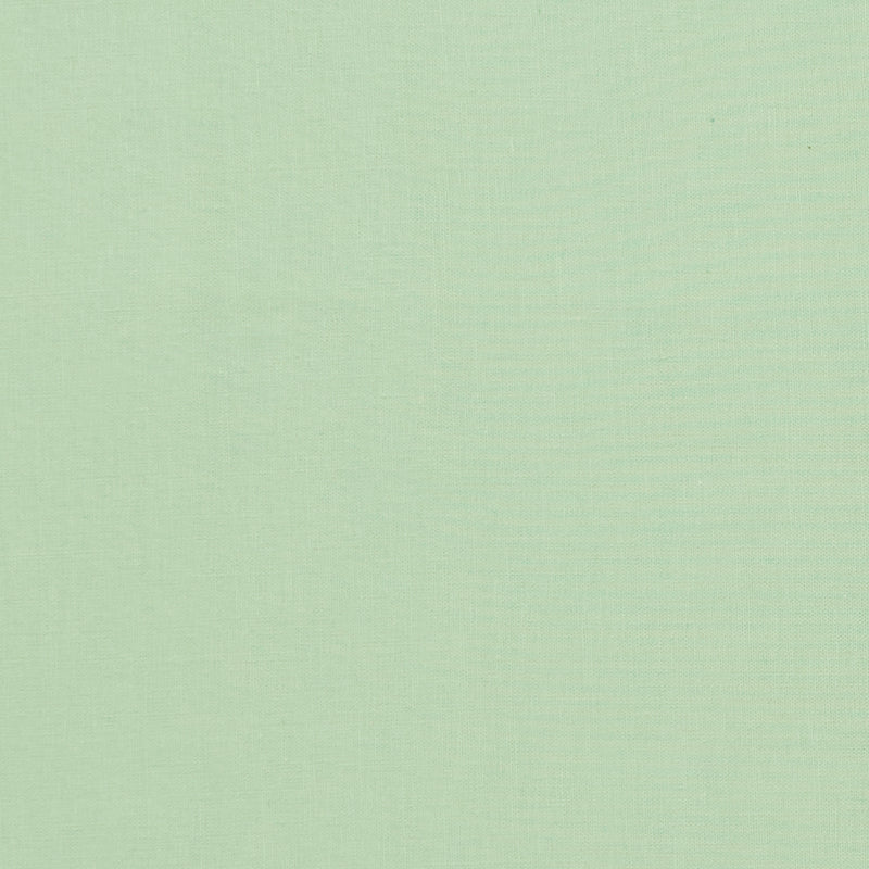 Swatch of yarn dyed 100% cotton chambray soft fabric in mint green