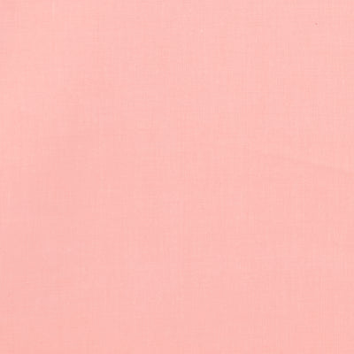 Swatch of yarn dyed 100% cotton chambray soft fabric in pink
