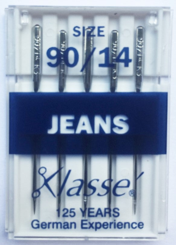 KLASSE Sewing Machine Needles for Jeans 90/14