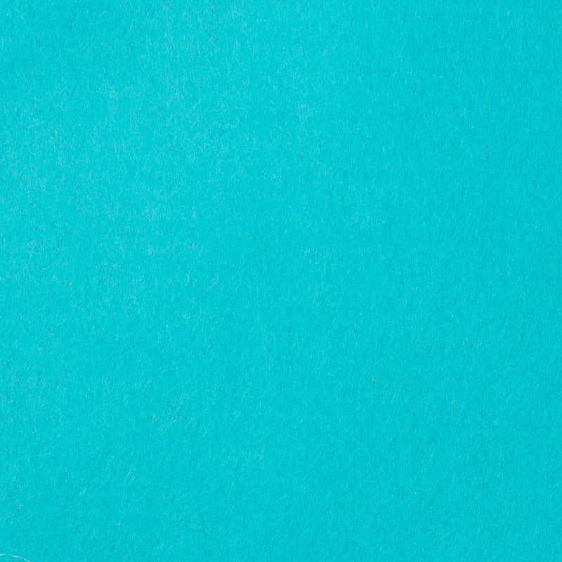 Pack of 10 Acrylic felt 9" squares / 22 cm felt squares - kingfisher blue