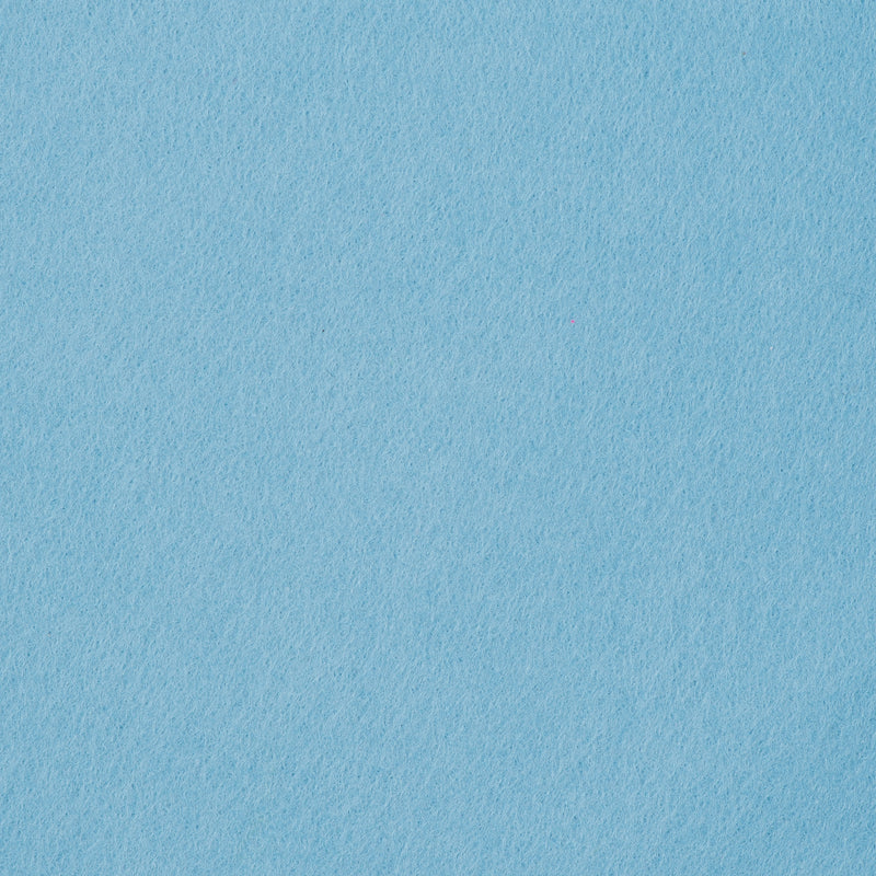 Super Soft Acrylic felt 9" square / 22 cm felt square – light blue