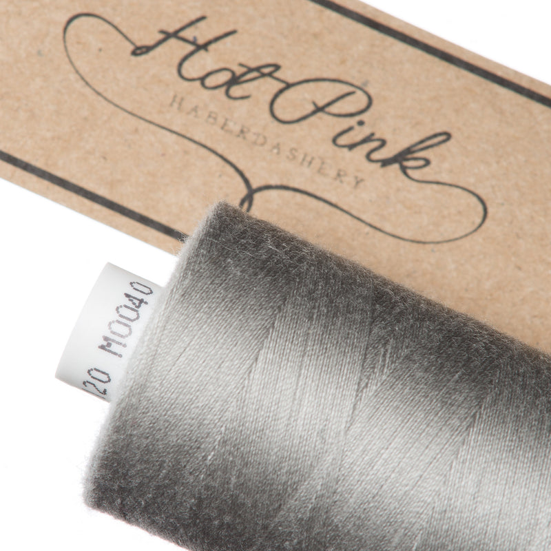 1000m Coates Polyester Moon Thread in Browns, Greys & Creams 0040