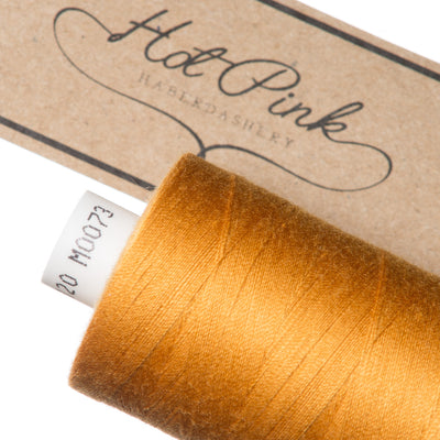 1000m Coates Polyester Moon Thread in Oranges & Yellows 0073
