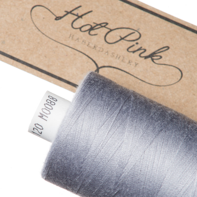 1000m Coates Polyester Moon Thread in Browns, Greys & Creams 0088
