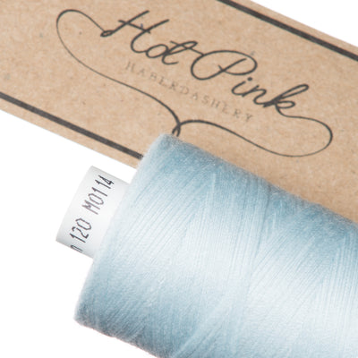 1000m Coates Polyester Moon Thread in Blues 0114