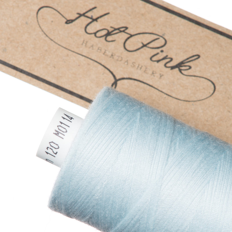 1000m Coates Polyester Moon Thread in Blues 0114