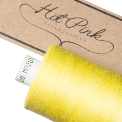 1000m Coates Polyester Moon Thread in Oranges & Yellows 0201