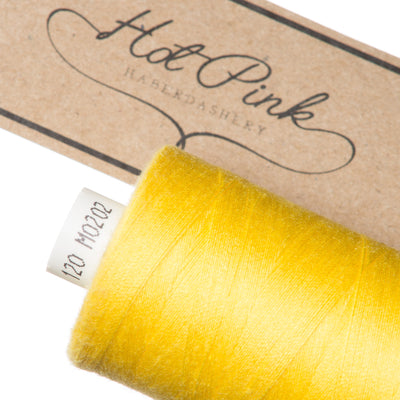 1000m Coates Polyester Moon Thread in Oranges & Yellows 0202