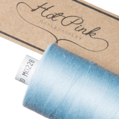 1000m Coates Polyester Moon Thread in Blues 0228