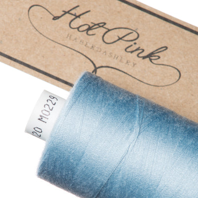 1000m Coates Polyester Moon Thread in Blues 0229