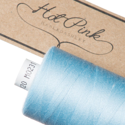 1000m Coates Polyester Moon Thread in Blues 0231