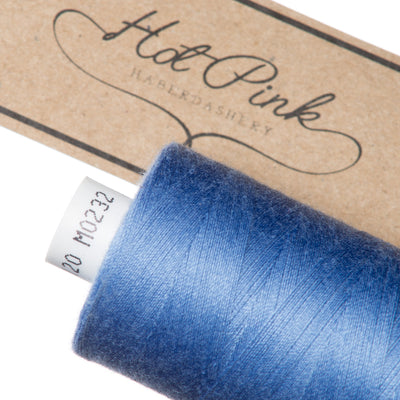 1000m Coates Polyester Moon Thread in Blues 0232