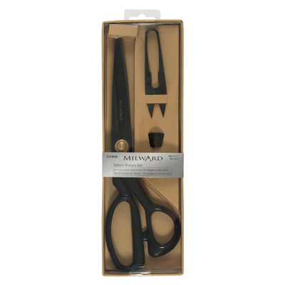 Milward scissors gift set, tailors shears, thread snips, thimble
