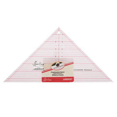Sew Easy Triangle Quilting Template Ruler 90 Degree