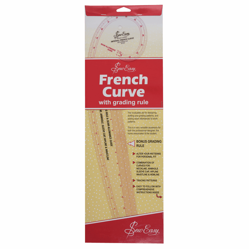 Sew Easy French Curve Template Rulers