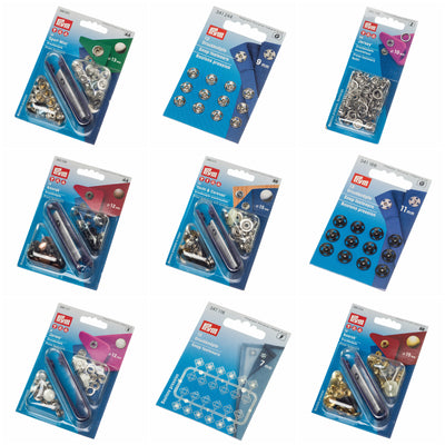 Prym Snap Fasteners & Poppers-Sew and Non Sew