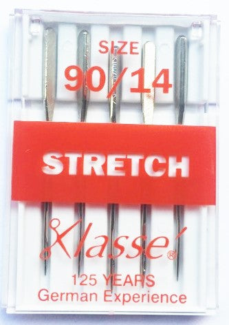 KLASSE Sewing Machine Needles in Stretch 90/14