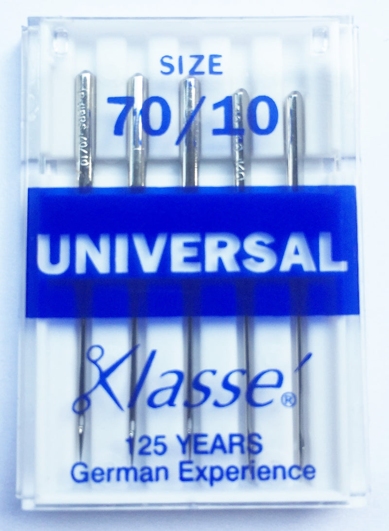 KLASSE Sewing Machine Needles in Universal 70/10