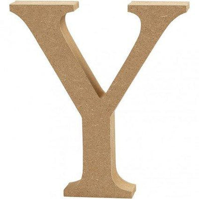 Capital letter Y – MDF Wooden letter – 13cm