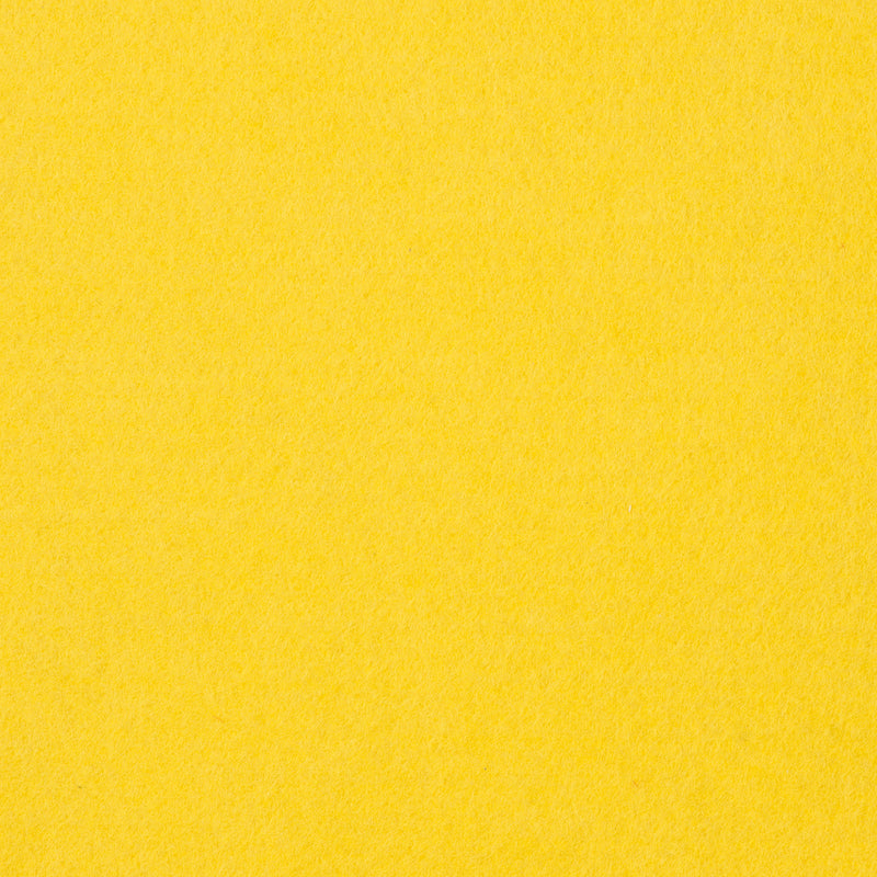 Sticky back adhesive felt fabric by the metre or 5 metre roll – yellow