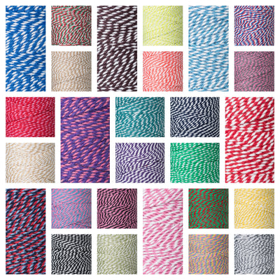 2mm Bright Bakers Twine/String in Assorted Colours