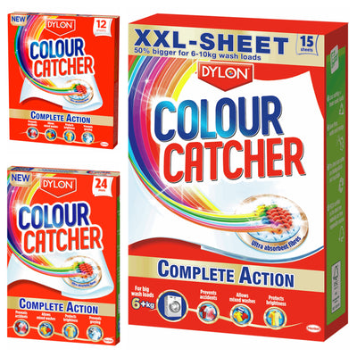 Dylon Colour Catcher - pack of 12, pack of 24, XXL sheets